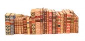 GROUP OF 40 LEATHER BOUND BOOK