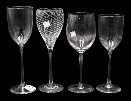 GROUP OF 42 SMYERS HAND BLOWN