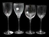 GROUP OF 42 SMYERS HAND BLOWN
