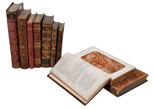 GROUP OF 49 LEATHERBOUND HISTORY