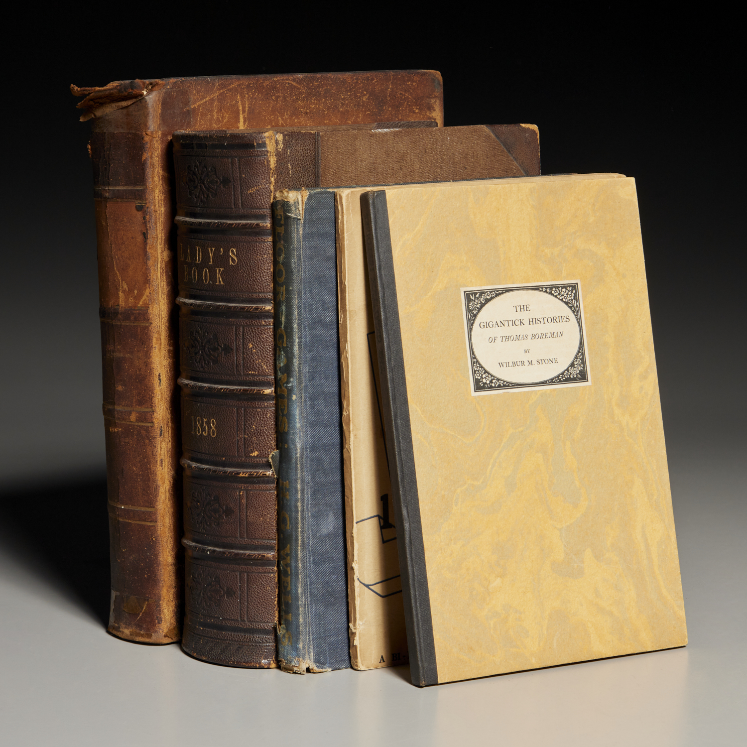 GROUP OF (5) ANTIQUARIAN BOOKS