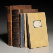 GROUP OF (5) ANTIQUARIAN BOOKS