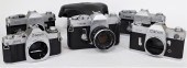 GROUP OF 5 CANON 35MM SLR CAME