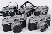 GROUP OF 5 CANON CANONET QL17