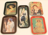 GROUP OF 5 COCA-COLA ADVERTISI