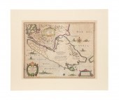 GROUP OF 5 HAND COLORED MAPS O