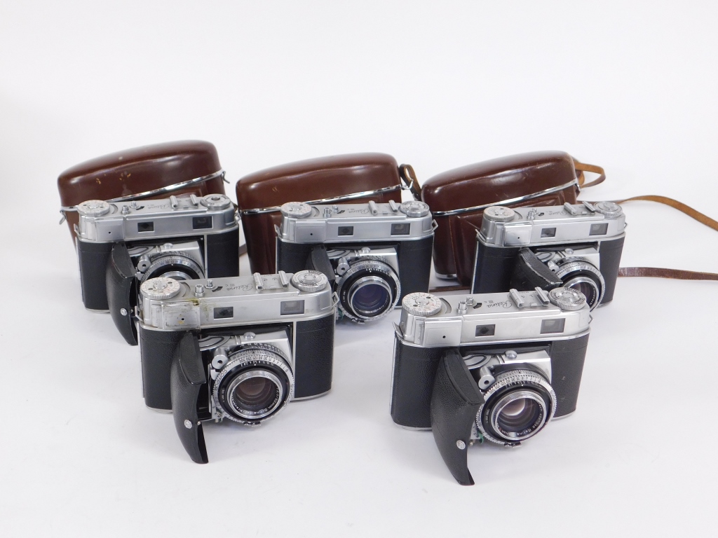 GROUP OF 5 KODAK RETINA IIIC TYPE