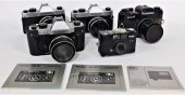 GROUP OF 5 ROLLEI 35MM CAMERAS