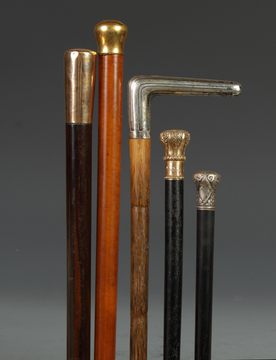 Group of 5 Silver & Gold-Tone