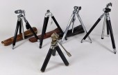 GROUP OF 5 VINTAGE FOLDING TAB