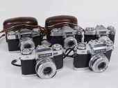 GROUP OF 5 ZEISS IKON CONTAFLE