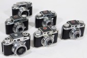 GROUP OF 6 BOLSEY CAMERAS Grou