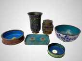 GROUP OF 6 CHINESE CLOISENNE S
