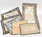 GROUP OF 6 CHINESE EMBROIDERY
