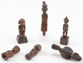GROUP OF 6 ETHNOGRAPHIC CARVIN