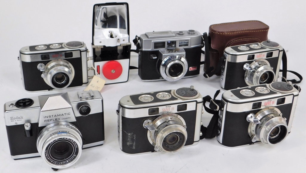 GROUP OF 6 KODAK 35MM CAMERAS Group