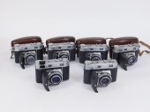 GROUP OF 6 KODAK RETINA IIIC T