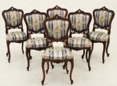GROUP OF 6 LOUIS XV STYLE BOUD