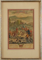 GROUP OF 6 RICHARD BLOME ENGRA