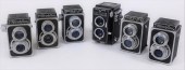 GROUP OF 6 RICOH TLR CAMERAS #