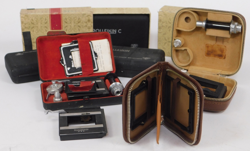 GROUP OF 6 ROLLEIKIN 35MM
