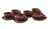 GROUP OF 6 SETS YIXING ZISHA T