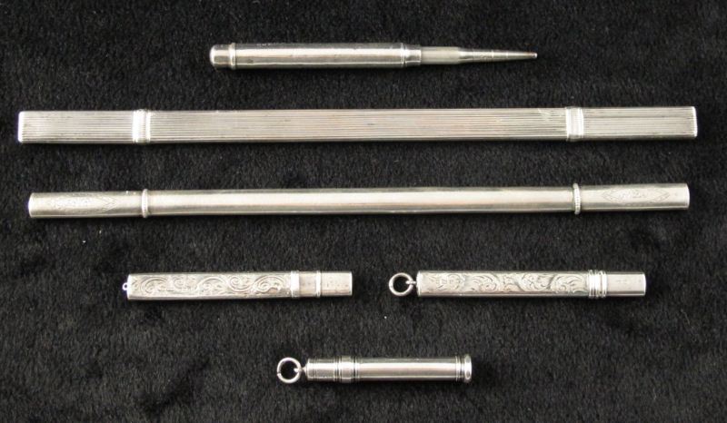 Group of (6) Silver Objectsthe