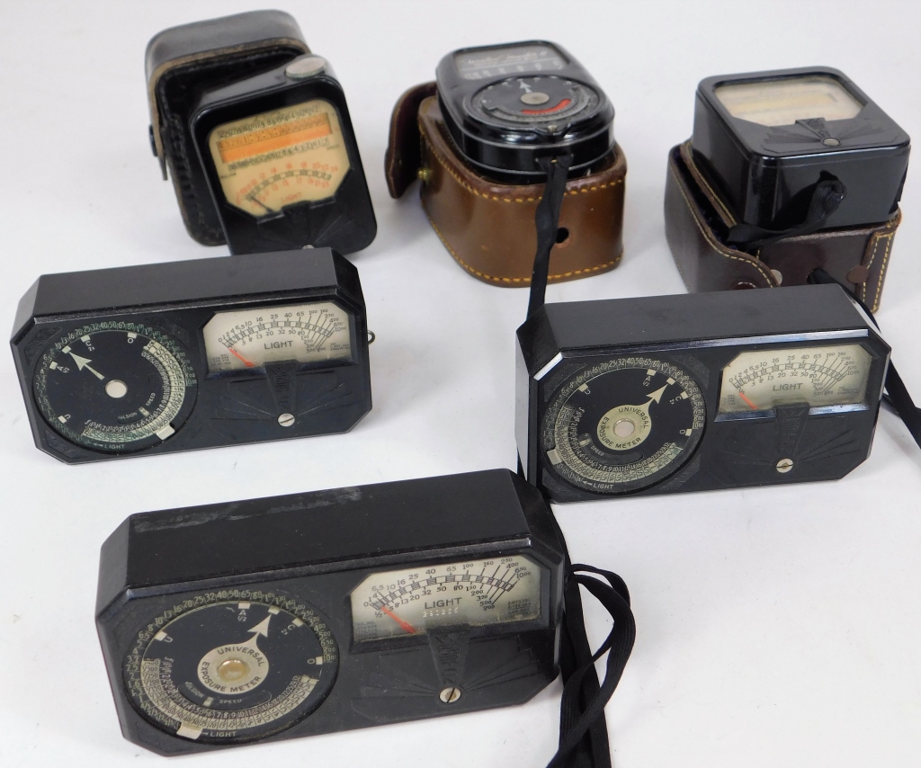 GROUP OF 6 VINTAGE WESTON