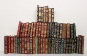 GROUP OF 60 EASTON PRESS LEATH