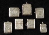 Group of (7) English Sterling