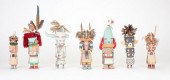 GROUP OF 7 HOPI KACHINA DOLLSG