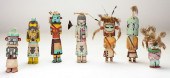 GROUP OF 7 HOPI KACHINA DOLLSG