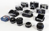 GROUP OF 7 OLYMPUS 35MM CAMERA