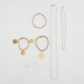 GROUP OF 7 PIECES OF 14K GOLD