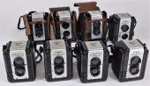 GROUP OF 8 ARGUS TLR CAMERAS G