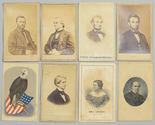 GROUP OF 8 CIVIL WAR & TN CDV