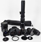 GROUP OF 8 JAPANESE CAMERA LEN