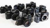 GROUP OF 8 MINOLTA 35MM SLR CA