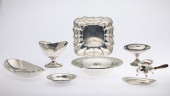 GROUP OF 8 STERLING SILVER TAB