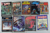 GROUP OF 9 GRAPHIC NOVELS<br>A