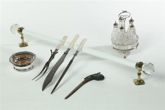 GROUP OF ACCESSORIES.  American and