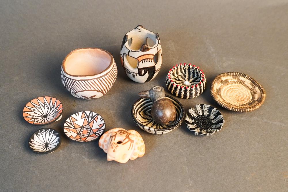 GROUP OF ACOMA, ZUNI, LAGUNA AND