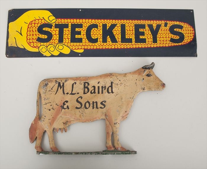 GROUP OF ADVERTISING TRADE SIGNS 10