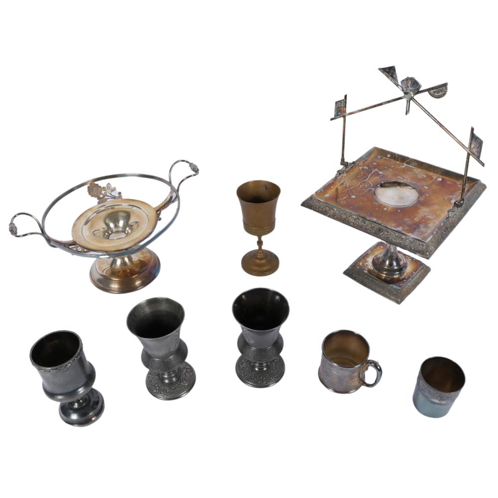 GROUP OF AESTHETIC VICTORIAN SILVER