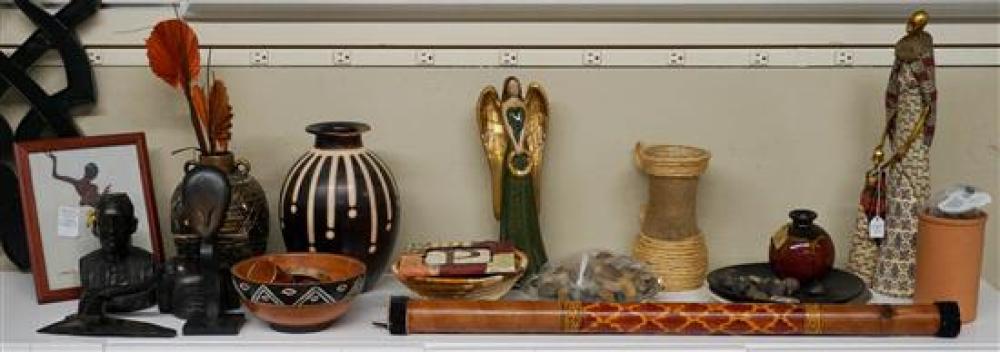 GROUP OF AFRICAN AND OTHER CERAMIC,