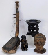 GROUP OF AFRICAN CEREMONIAL AN