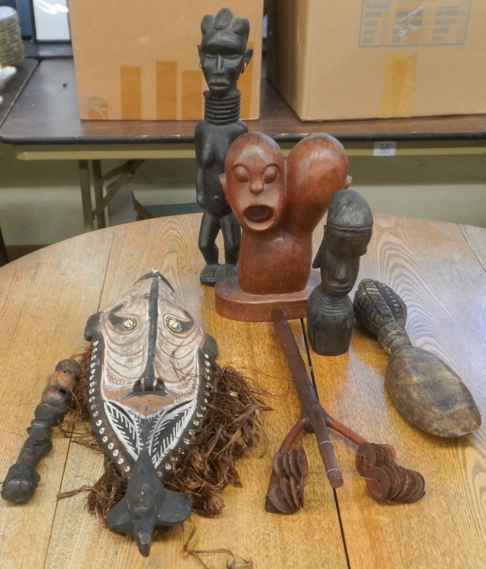 GROUP OF AFRICAN/OCEANIC STYLE
