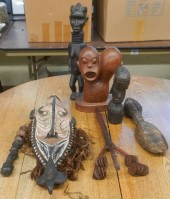 GROUP OF AFRICAN/OCEANIC STYLE