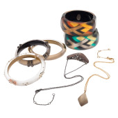 GROUP OF ALEXIS BITTAR LUCITE