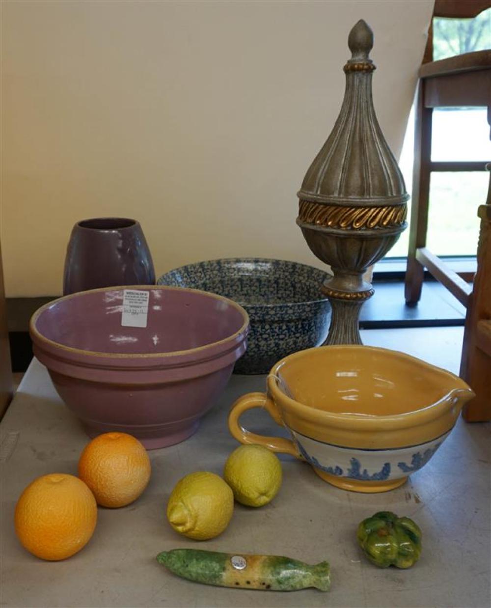 GROUP OF AMERICAN ART POTTERY